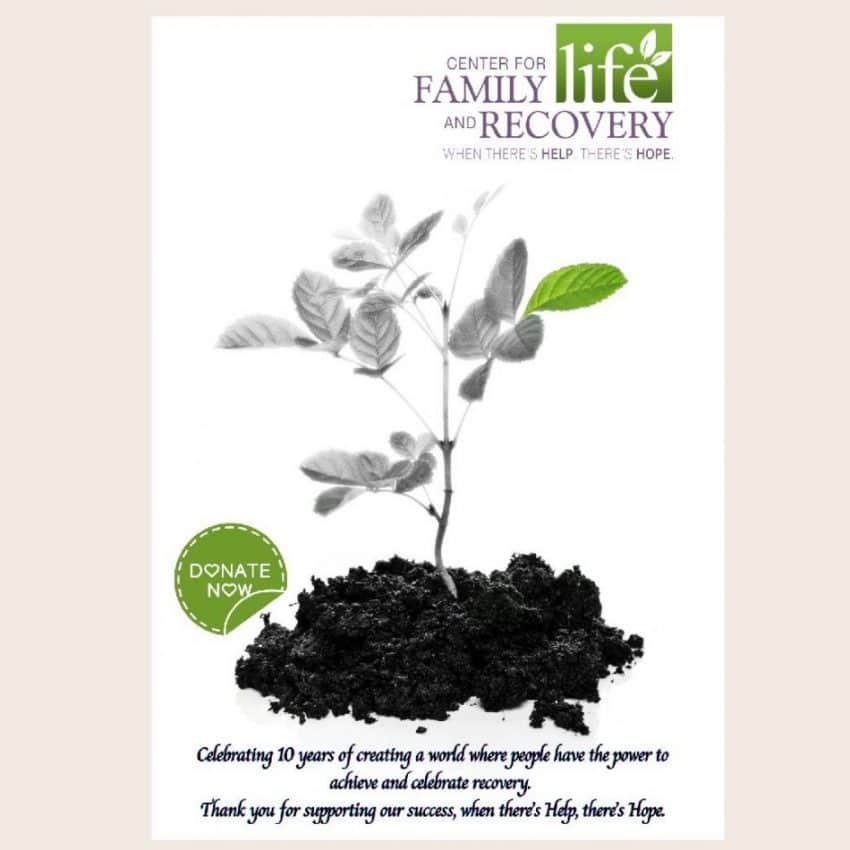 Recovery center celebrates 10 years, donate now.