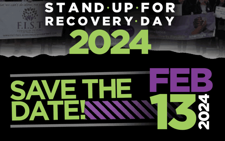 Stand Up for Recovery Day, February 13, 2024.