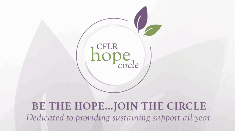 Join CFLR Hope Circle for sustainable support.