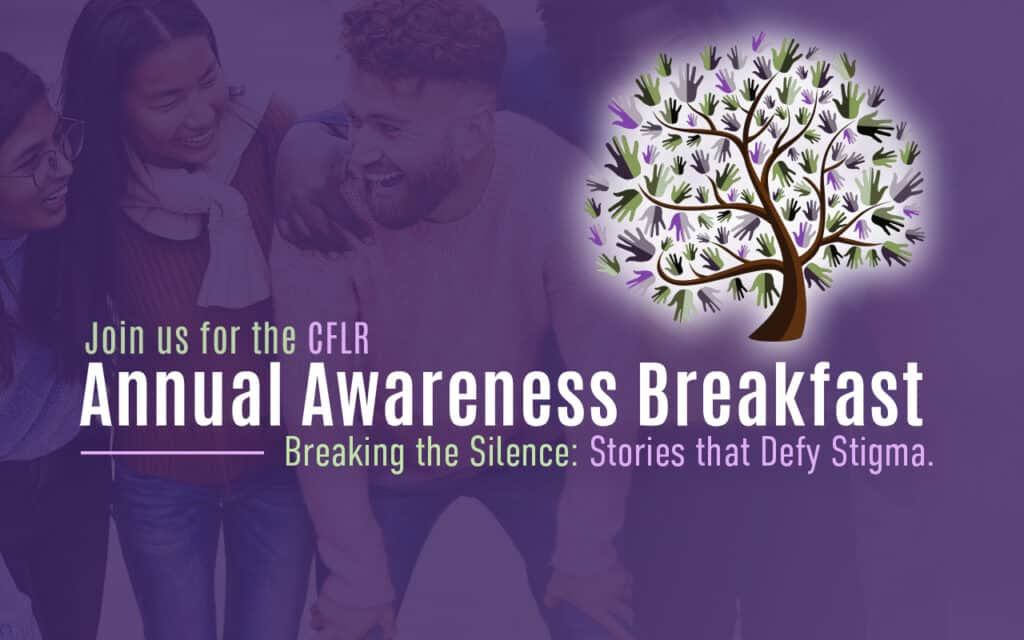 CFLR Annual Awareness Breakfast event banner