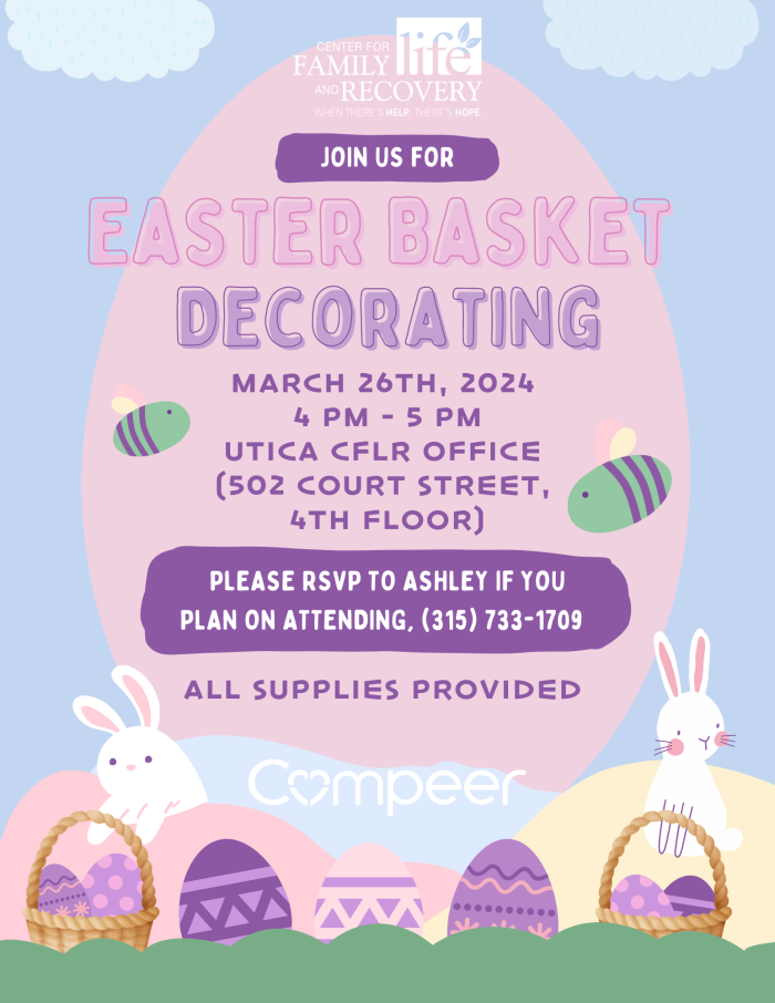 Compeer Easter Basket Decorating