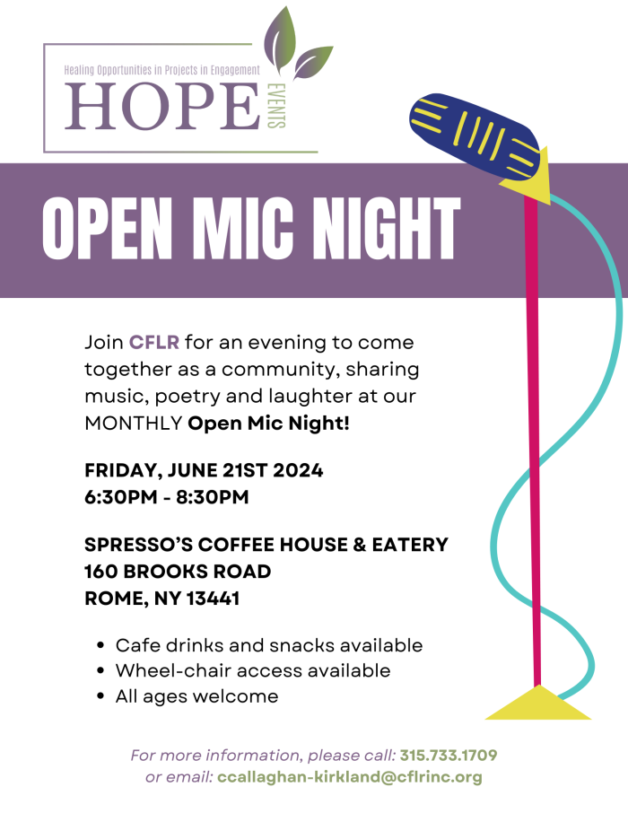 Open Mic Night – WORLD MUSIC DAY!