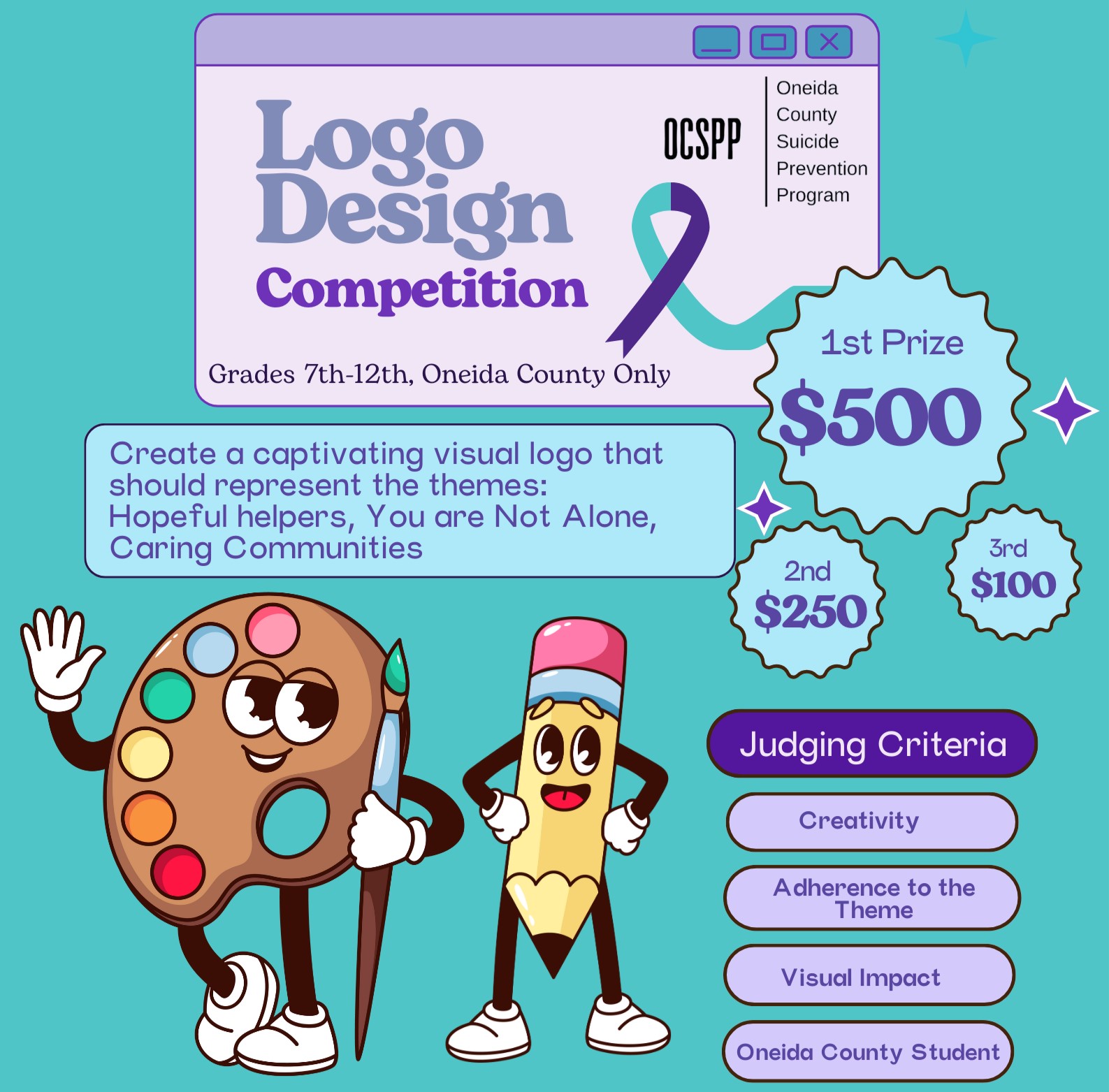 Oneida County Suicide Prevention Program Logo Design Competition Extended