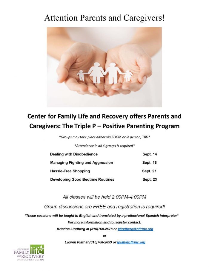 CFLR Triple P Program!