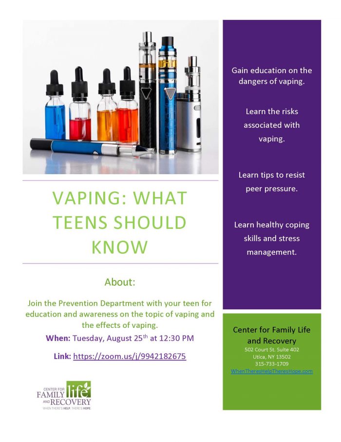 vaping school presentation