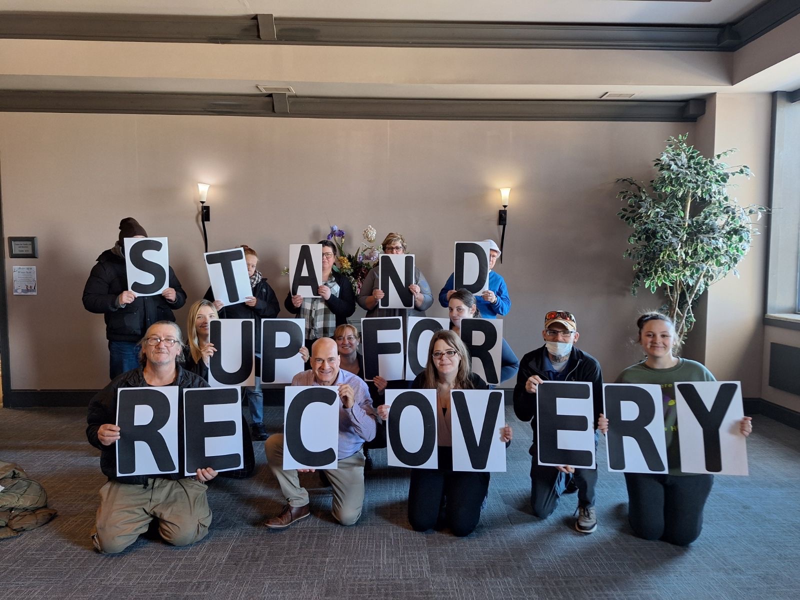 Center for Family Life and Recovery, Inc. Participating in Stand Up for Recovery Day